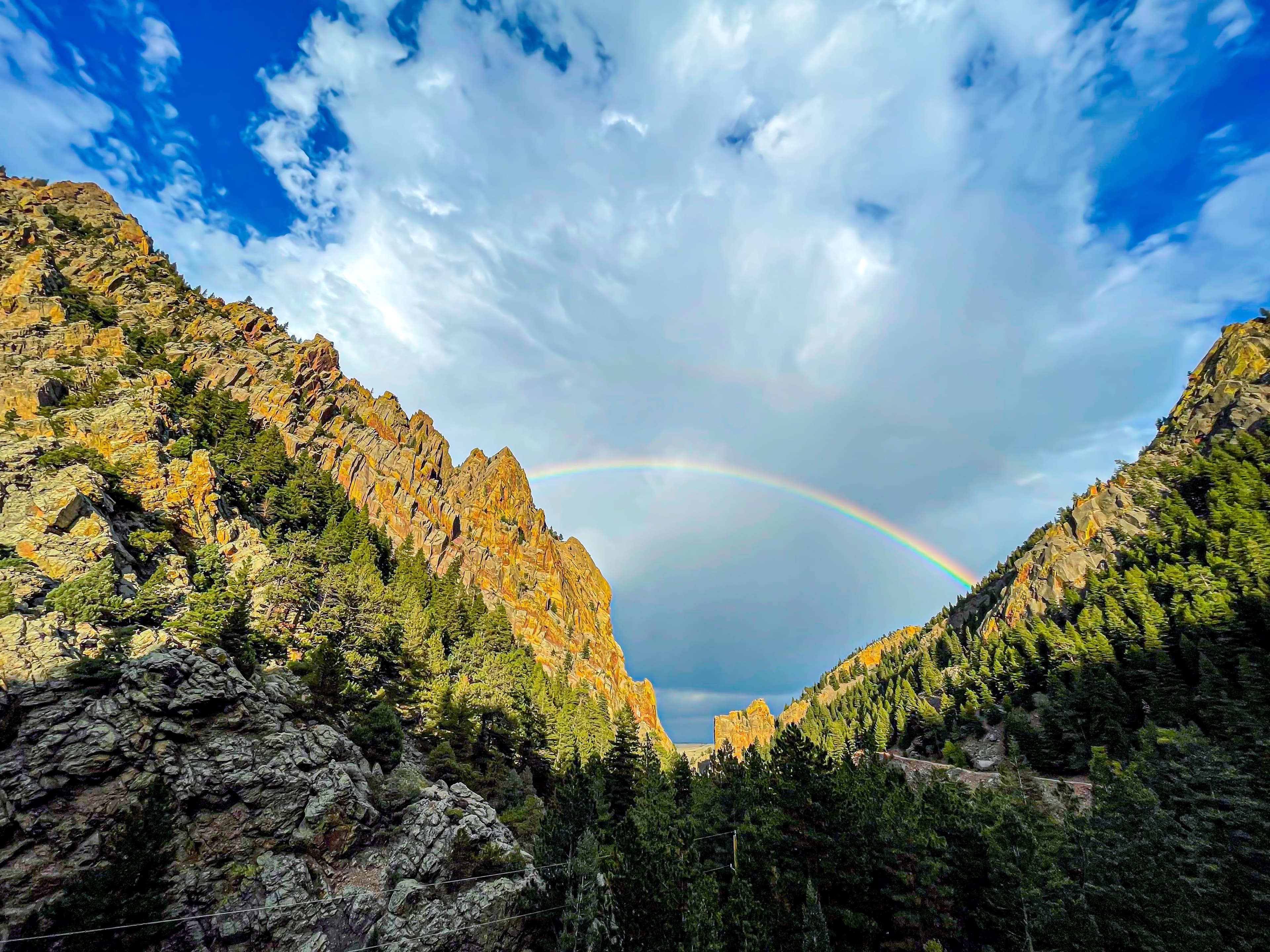 Eldorado Canyon scenic view
